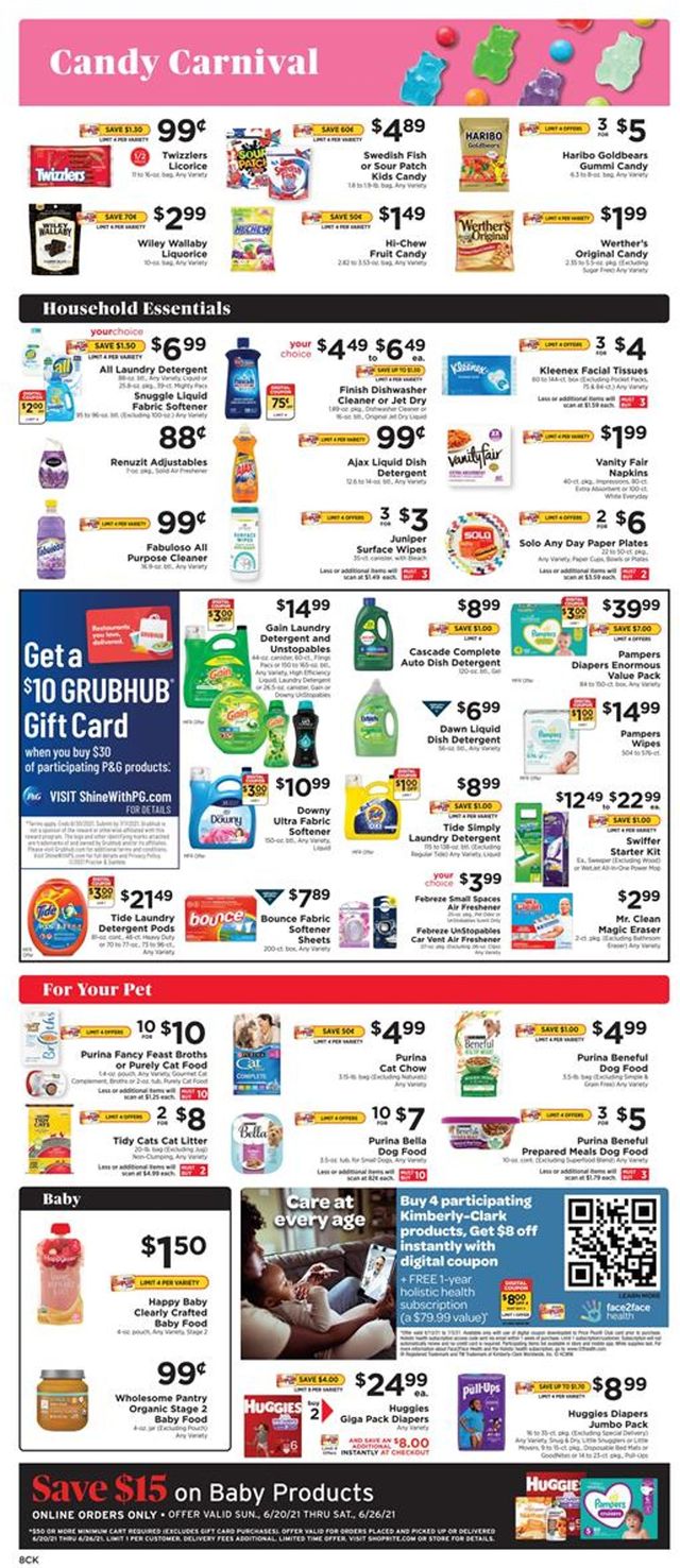 ShopRite Ad from 06/20/2021