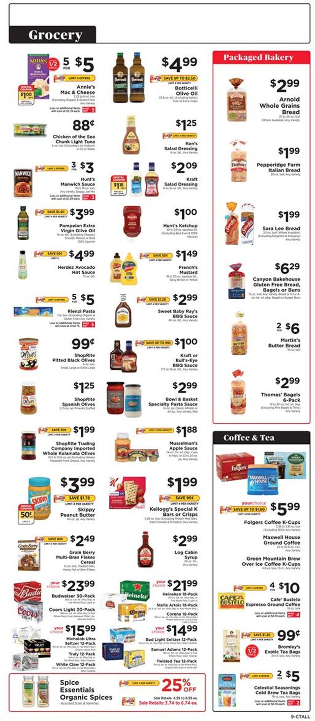 ShopRite Ad from 07/25/2021