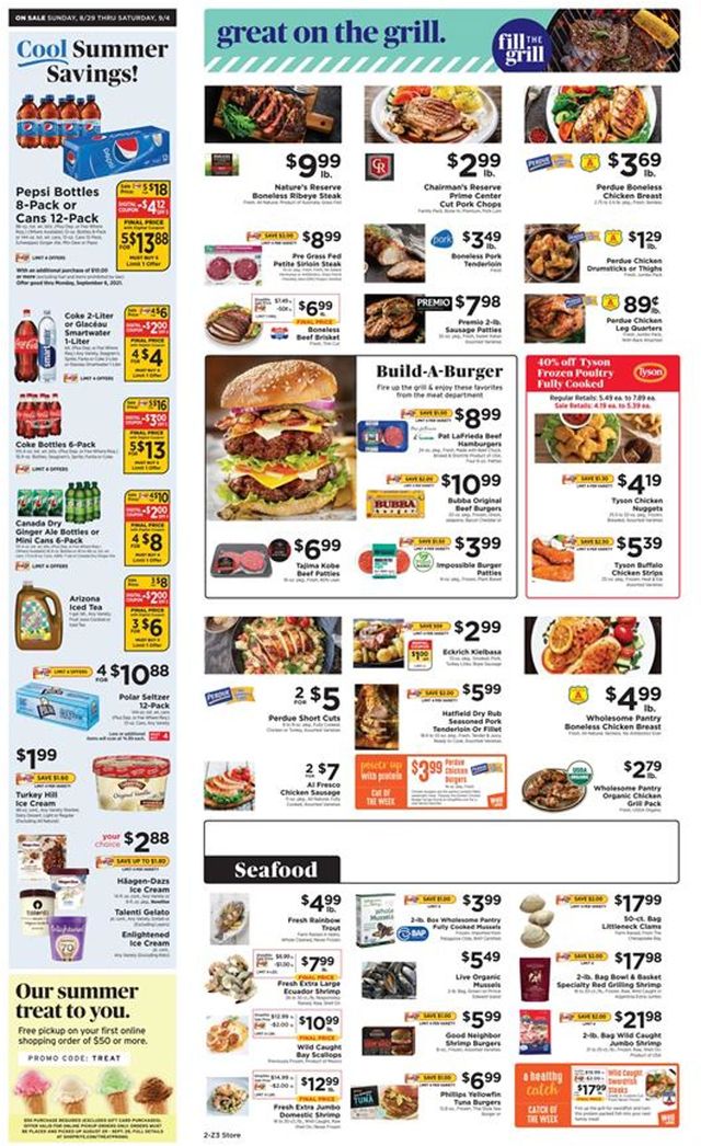 ShopRite Ad from 08/29/2021