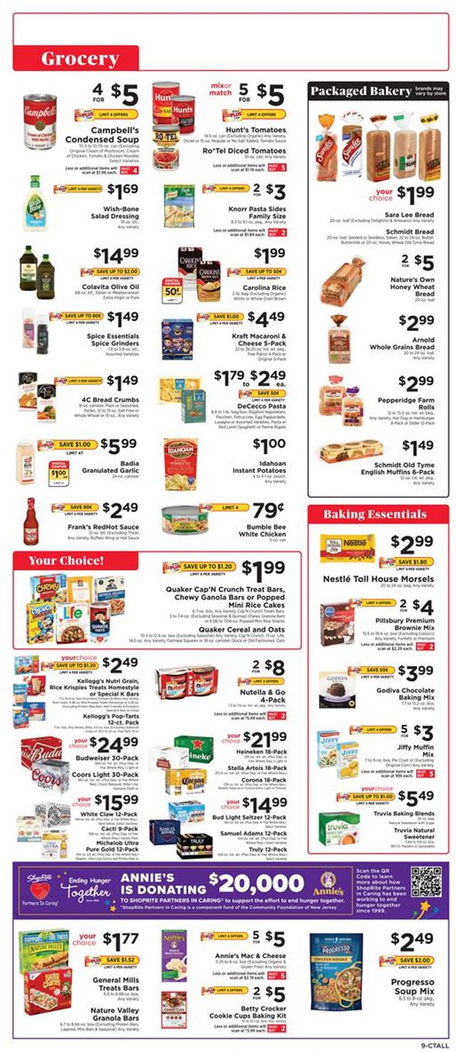 ShopRite Ad from 09/26/2021