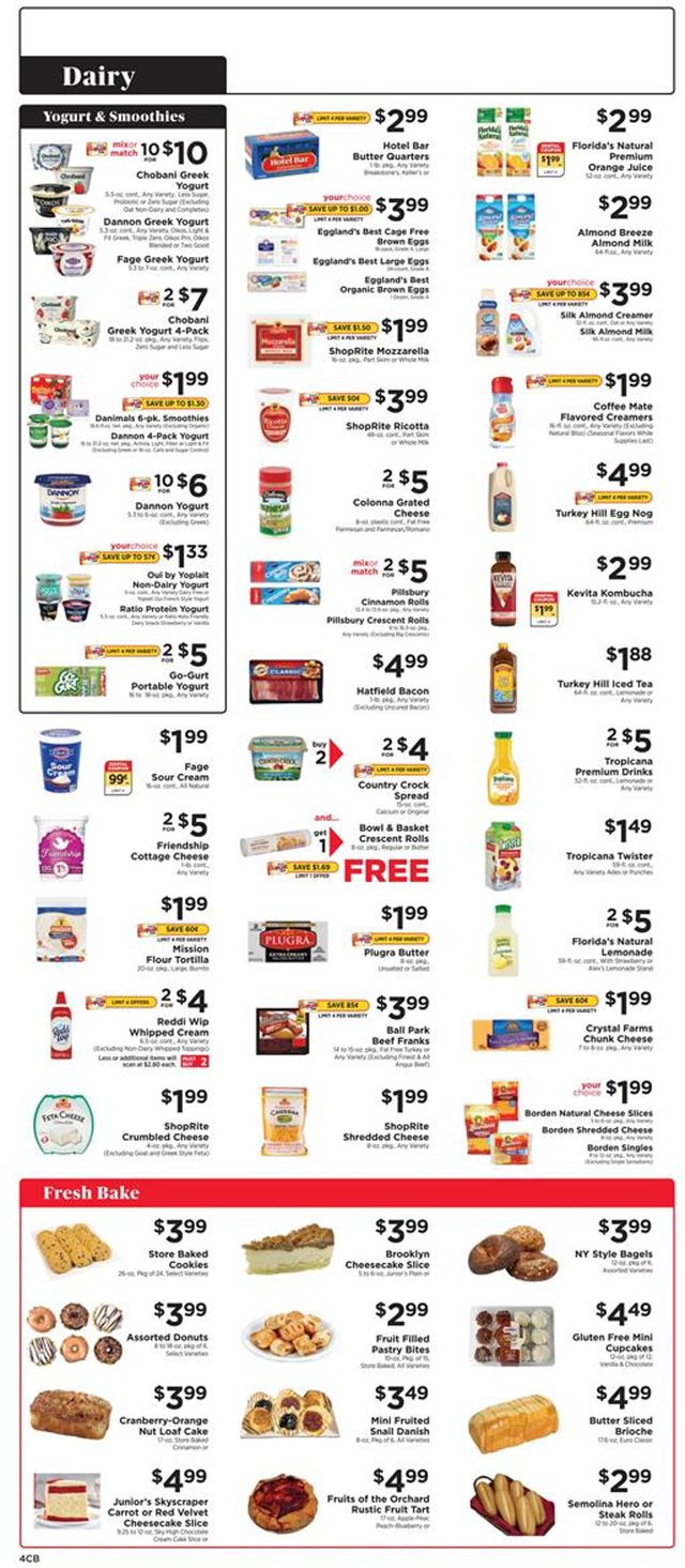 ShopRite Ad from 11/28/2021