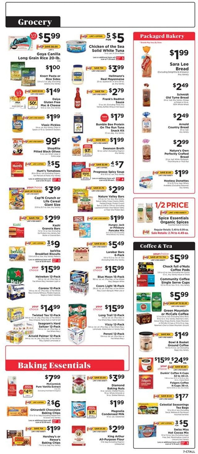 ShopRite Ad from 12/05/2021