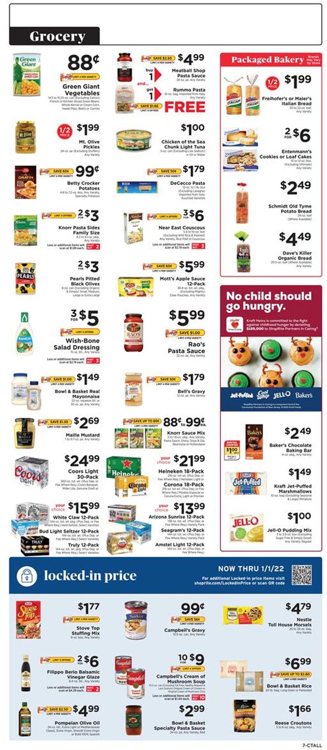 ShopRite Ad from 12/12/2021