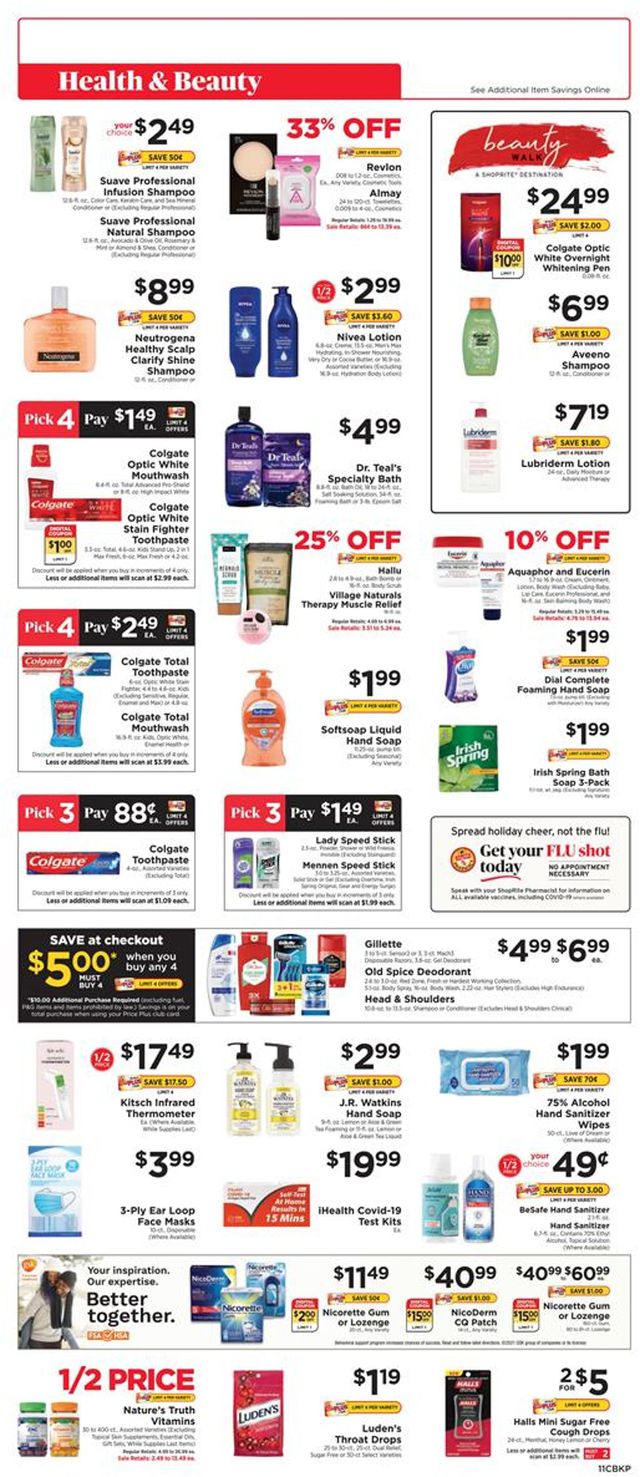 ShopRite Ad from 12/19/2021