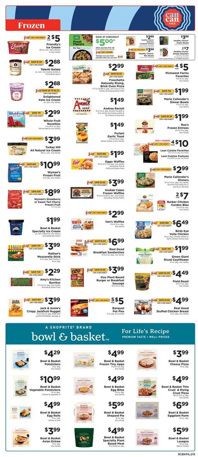 ShopRite Ad from 01/02/2022