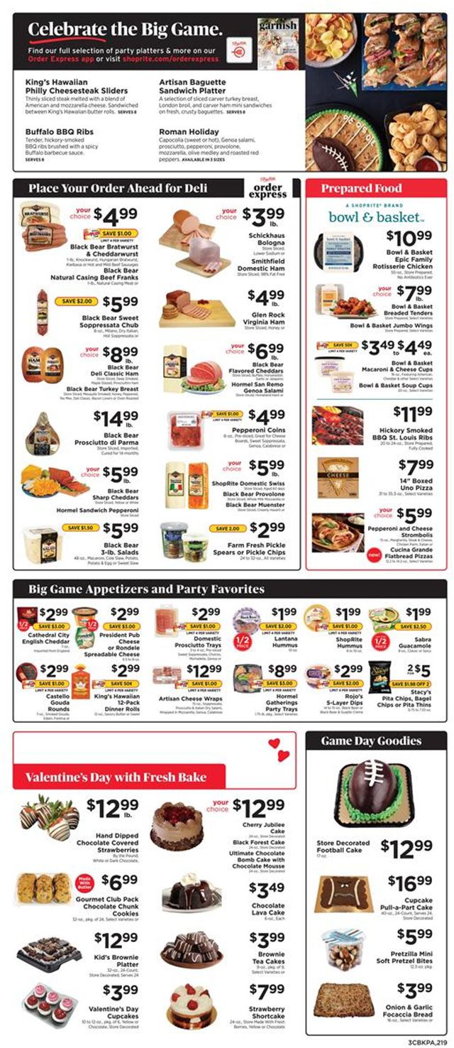 ShopRite Ad from 02/06/2022