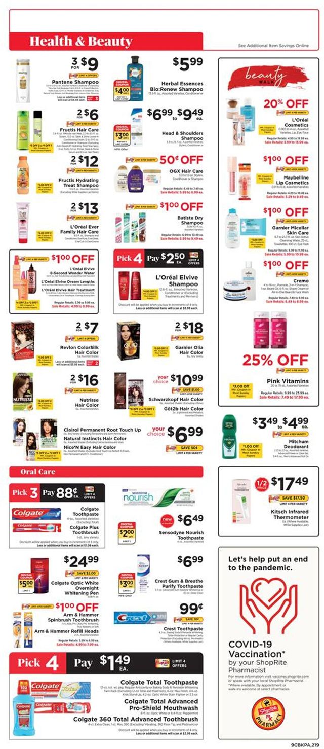 ShopRite Ad from 03/06/2022