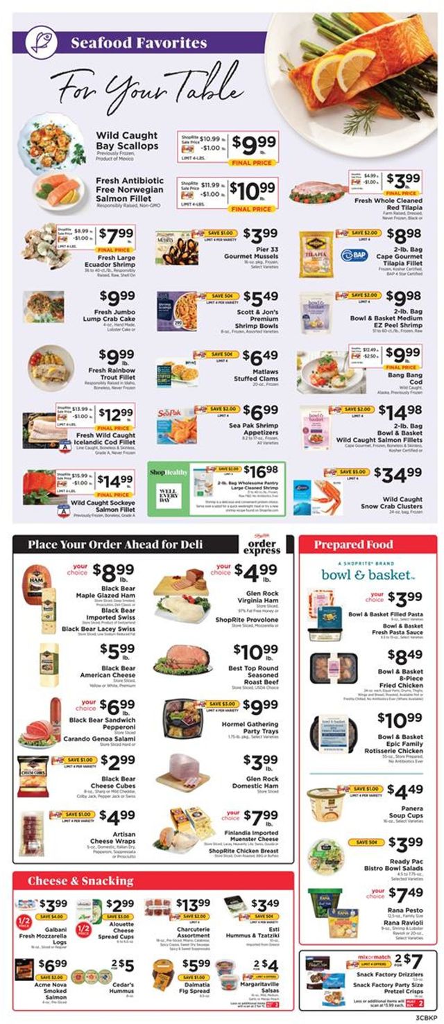 ShopRite Ad from 03/27/2022