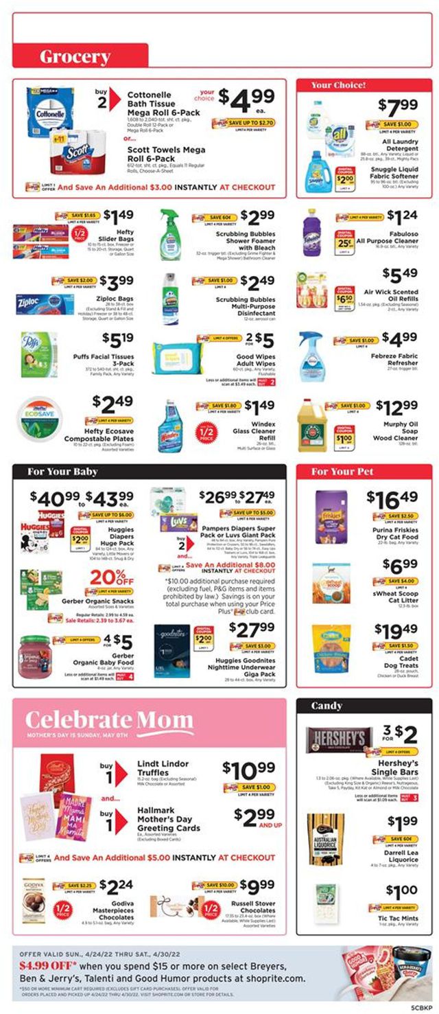 ShopRite Ad from 04/24/2022