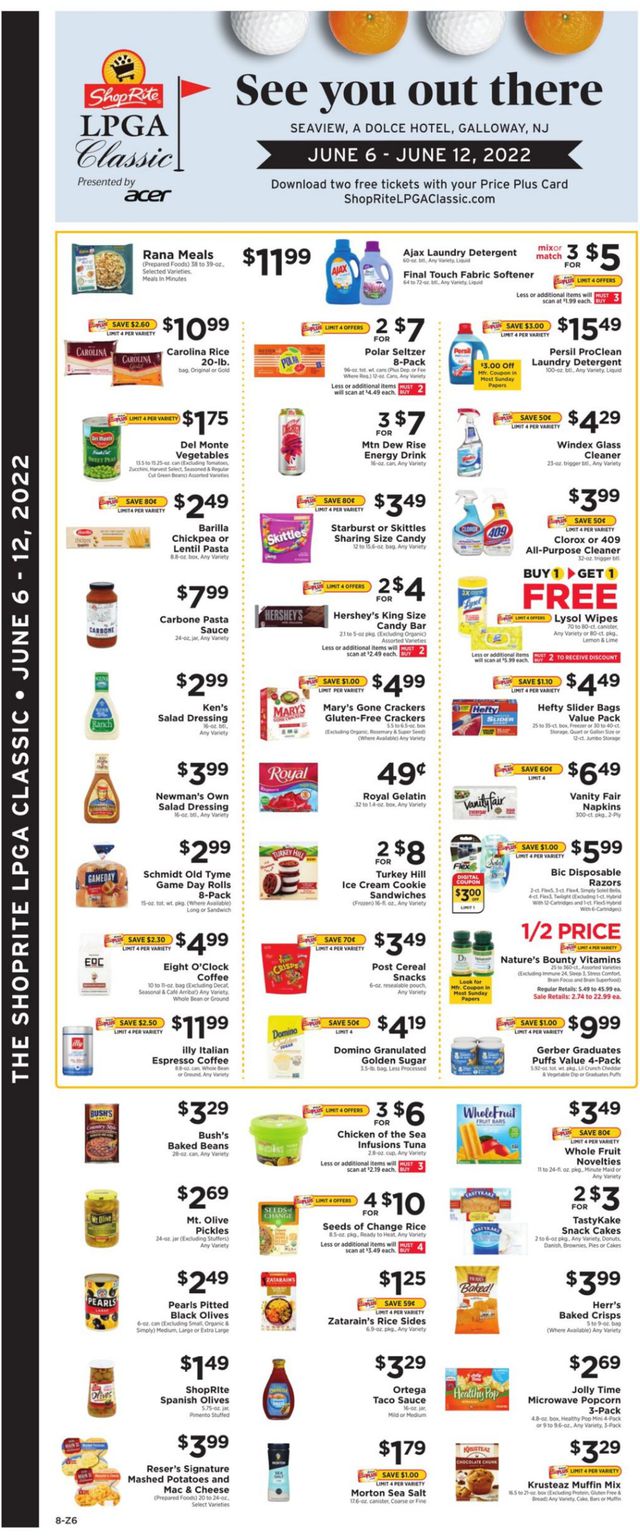 ShopRite Ad from 06/06/2022