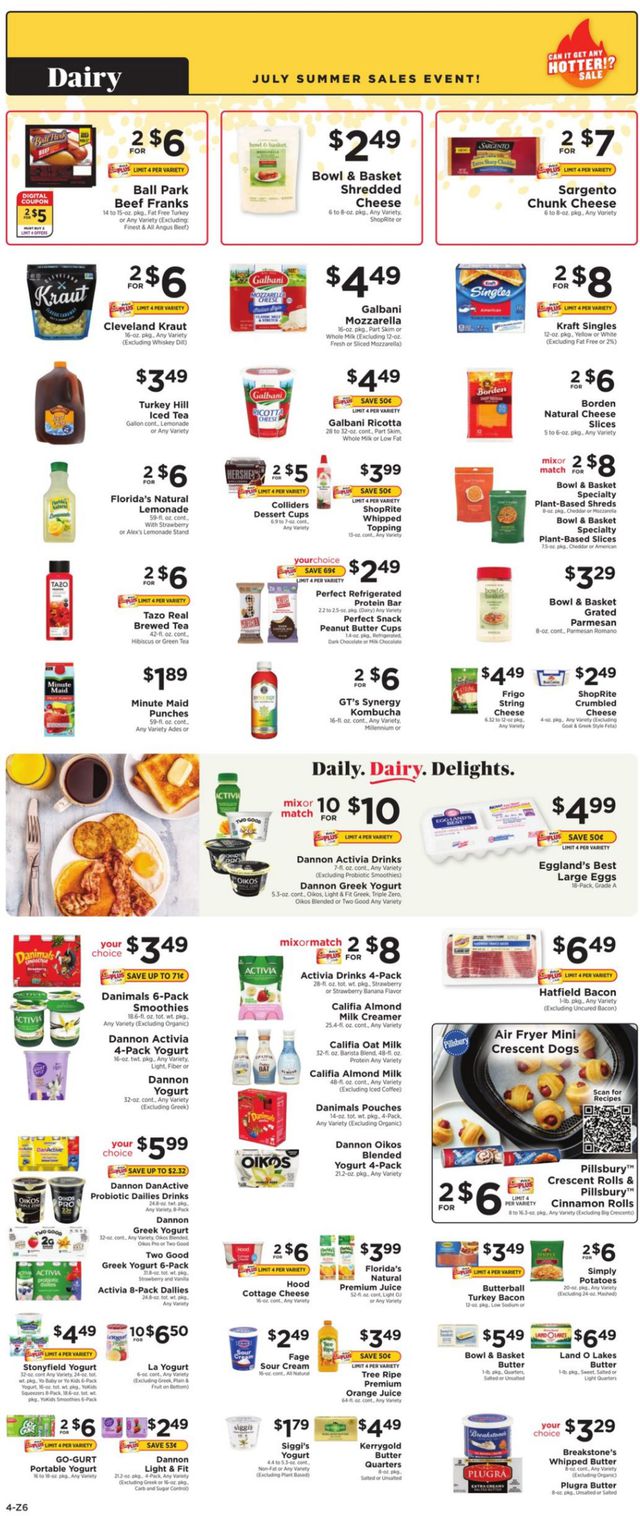 ShopRite Ad from 07/10/2022