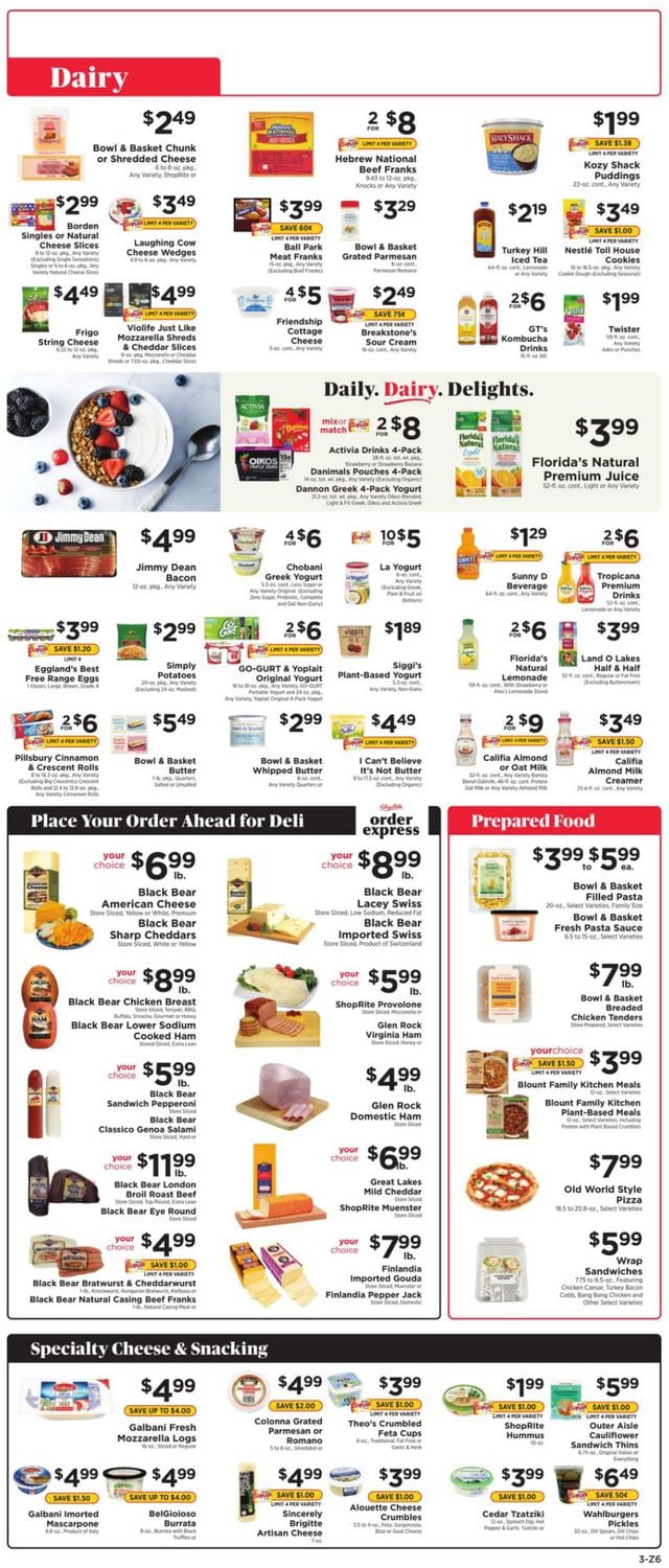 ShopRite Ad from 08/07/2022