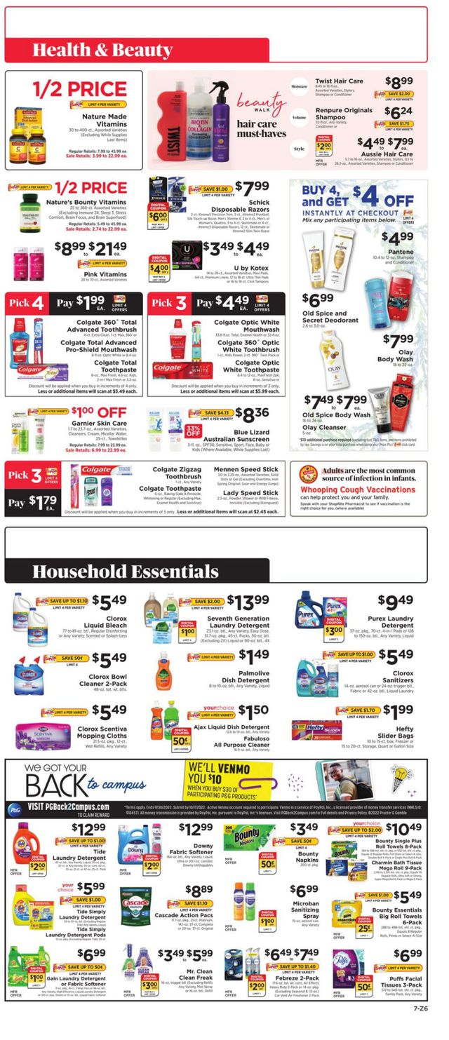 ShopRite Ad from 08/14/2022