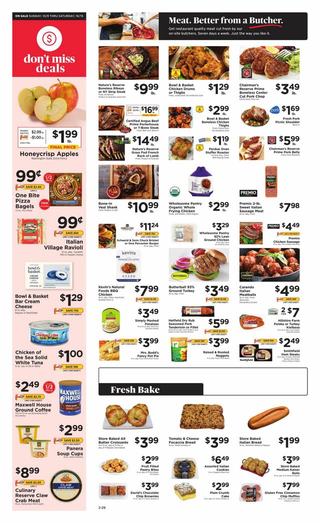 ShopRite Ad from 10/09/2022