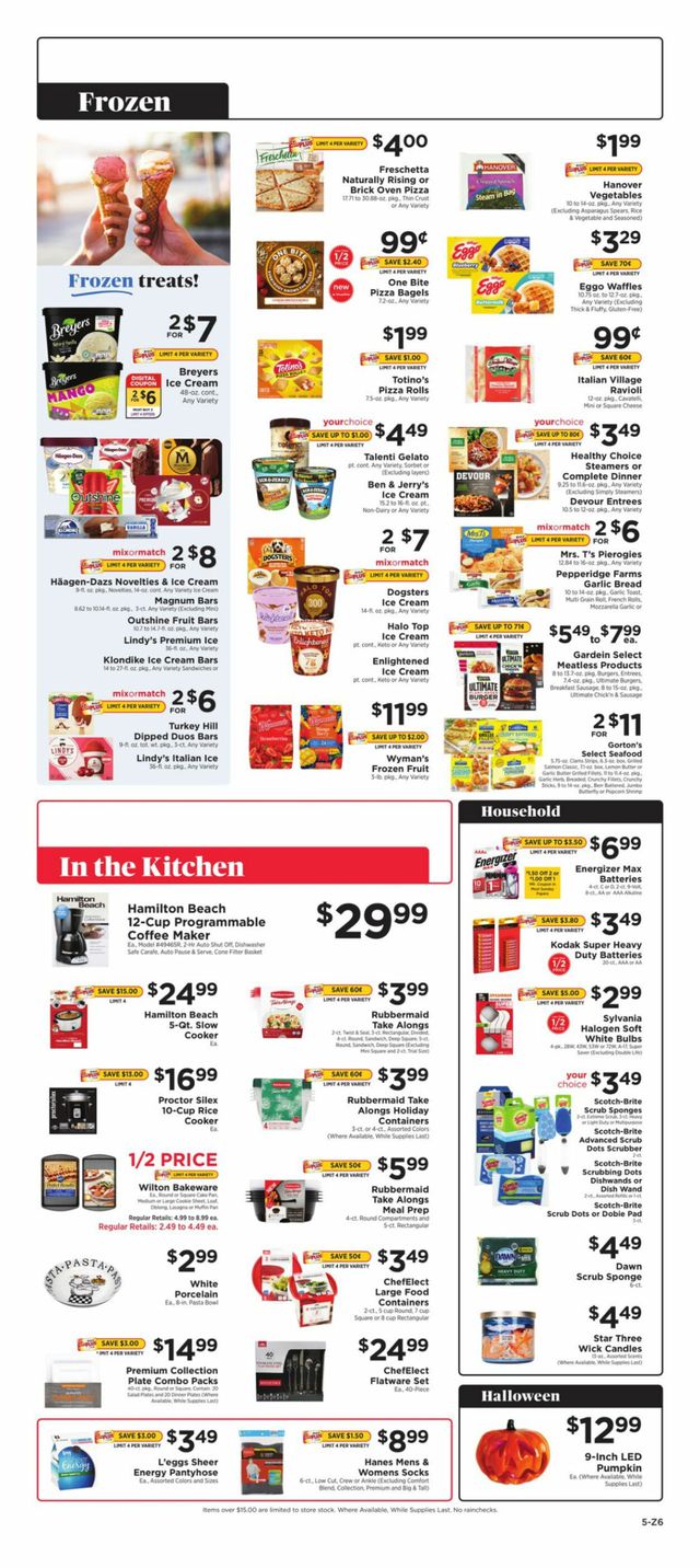 ShopRite Ad from 10/09/2022