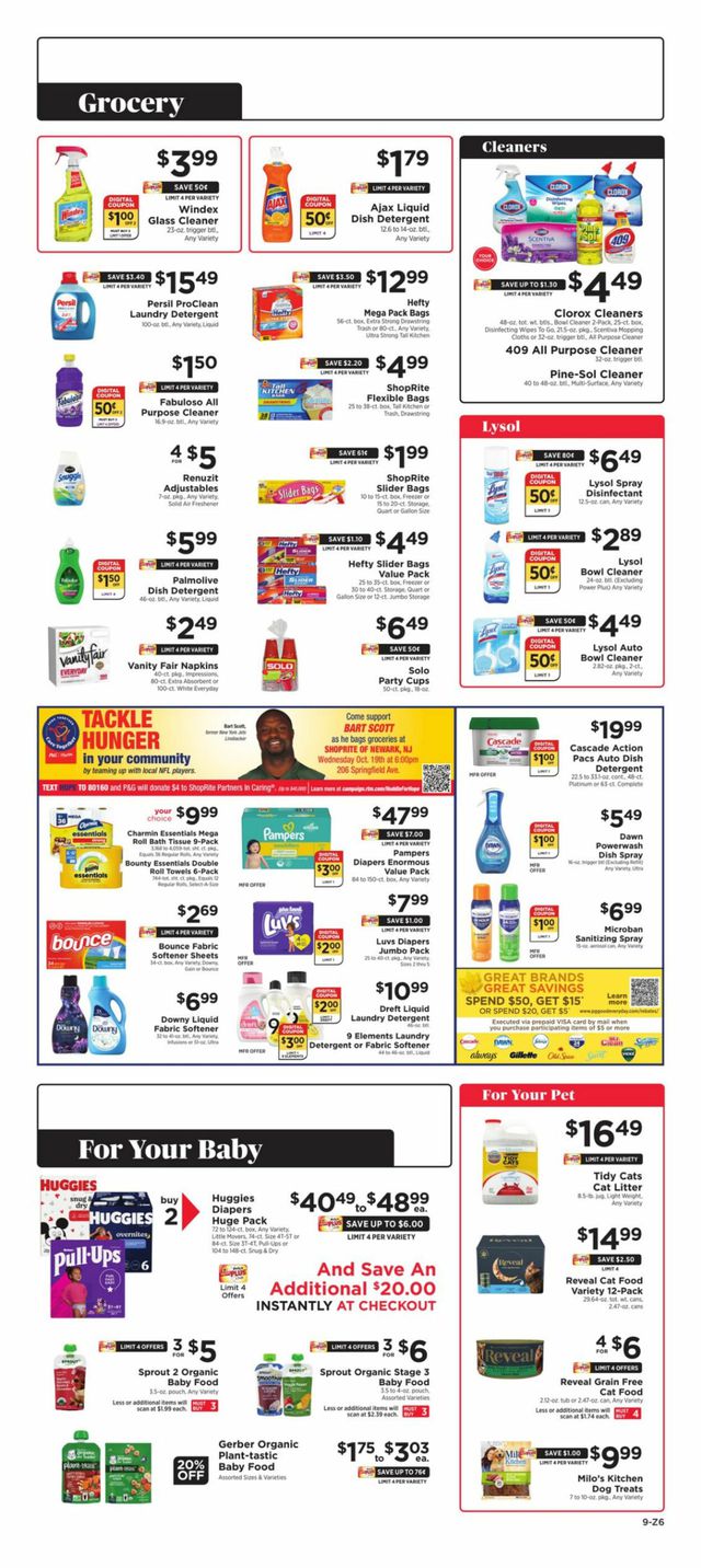 ShopRite Ad from 10/16/2022