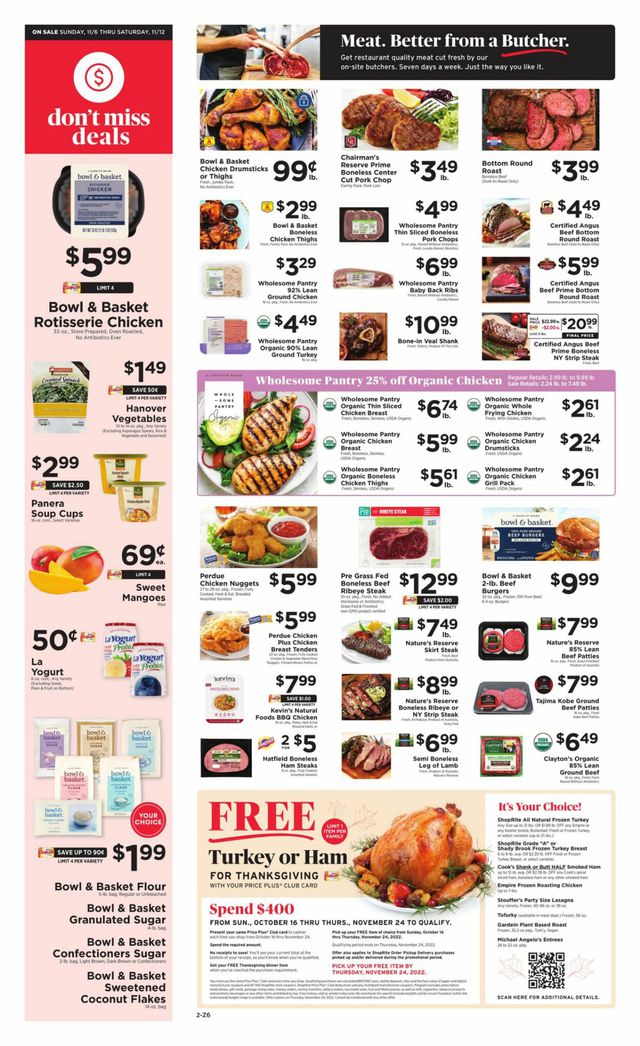 ShopRite Ad from 11/06/2022