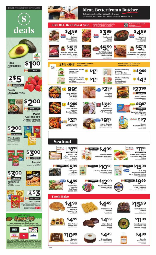 ShopRite Ad from 01/22/2023
