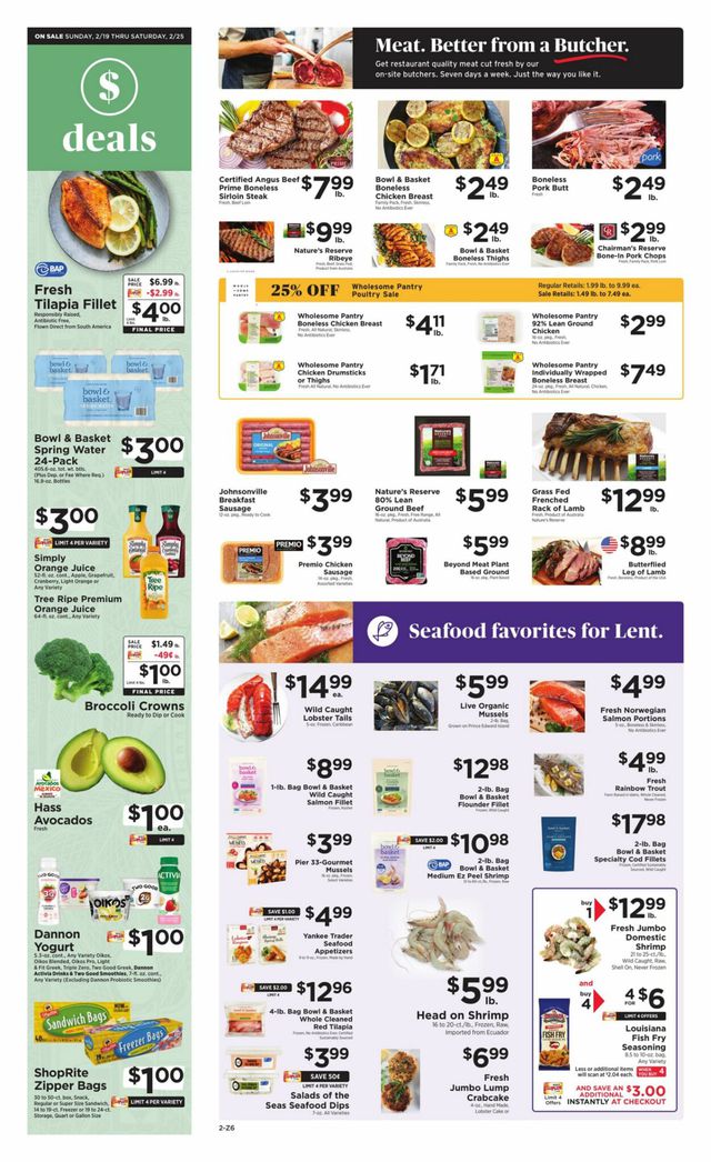 ShopRite Ad from 02/19/2023