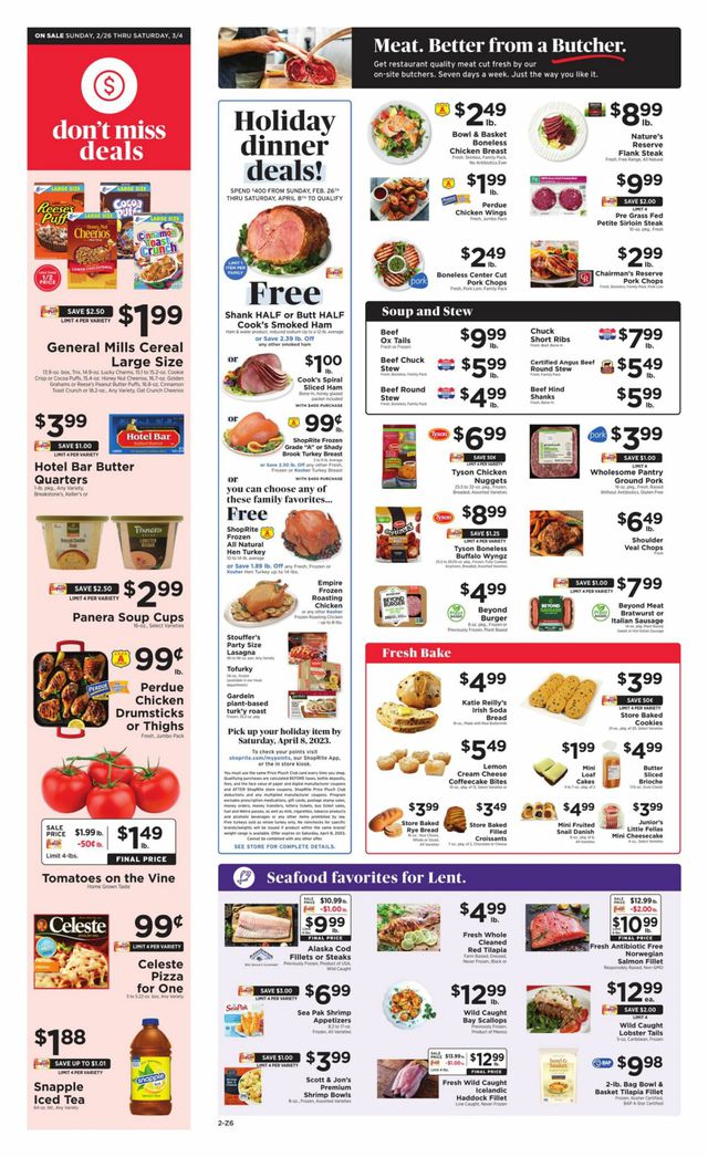 ShopRite Ad from 02/26/2023