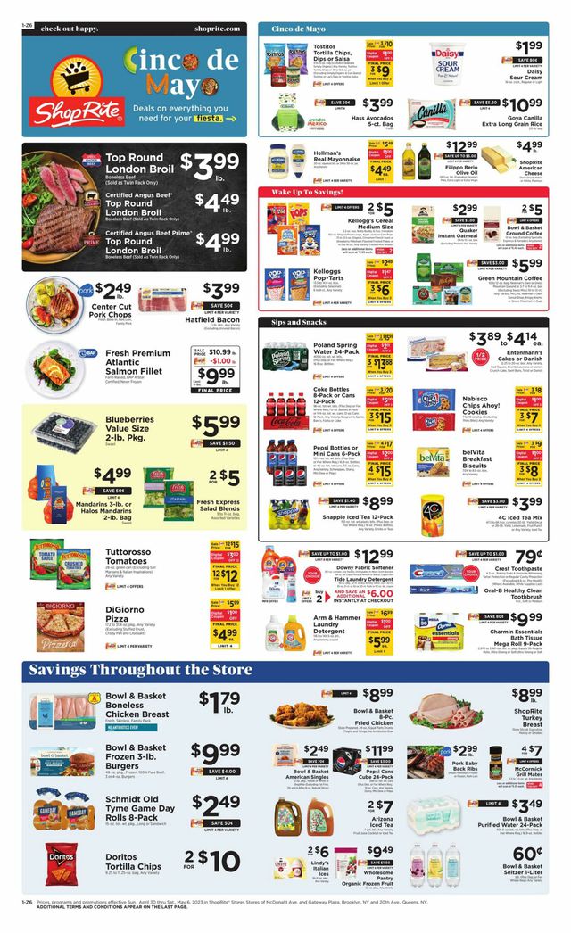 ShopRite Ad from 04/30/2023
