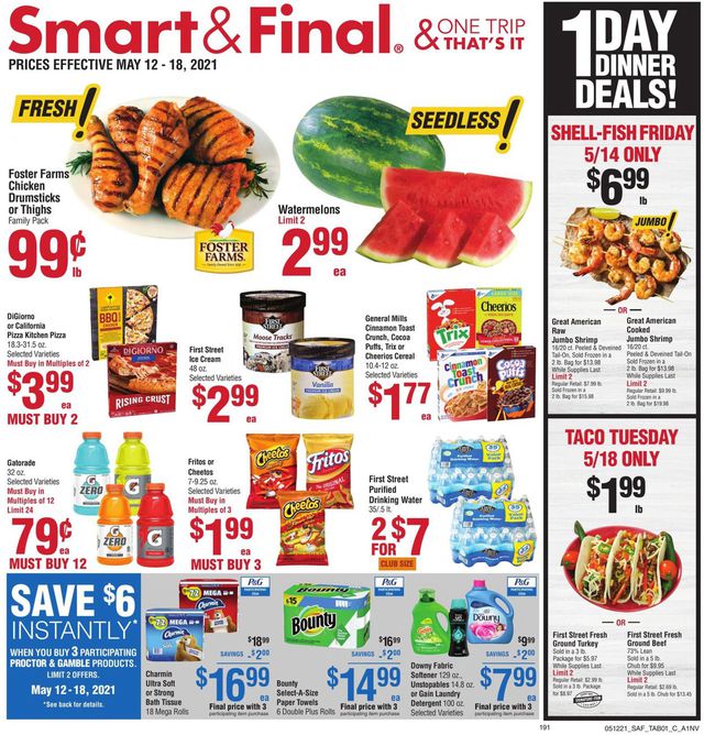 Smart and Final Ad from 05/12/2021