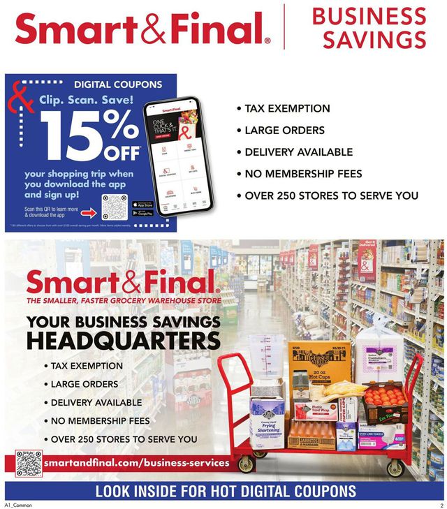 Smart and Final Ad from 03/15/2023