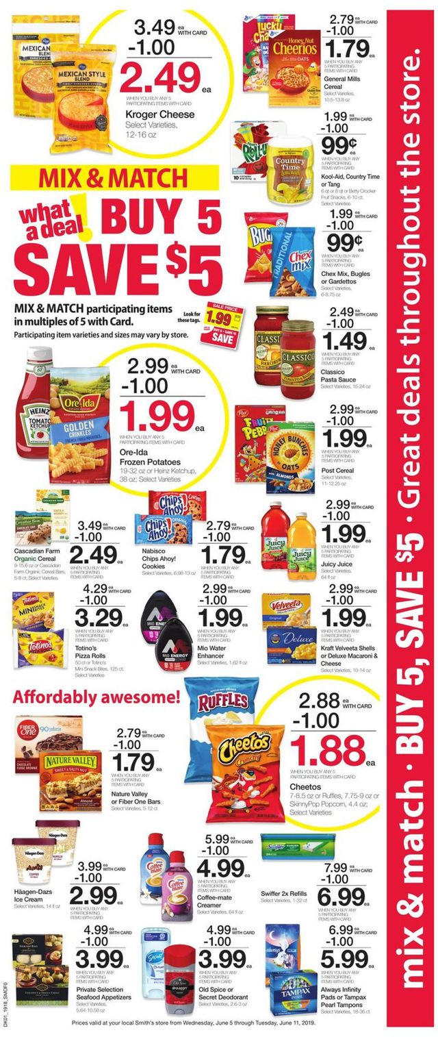 Smith's Ad from 06/05/2019