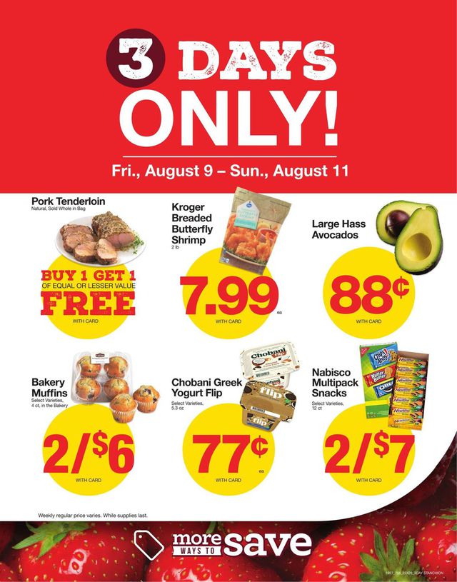 Smith's Ad from 08/09/2019