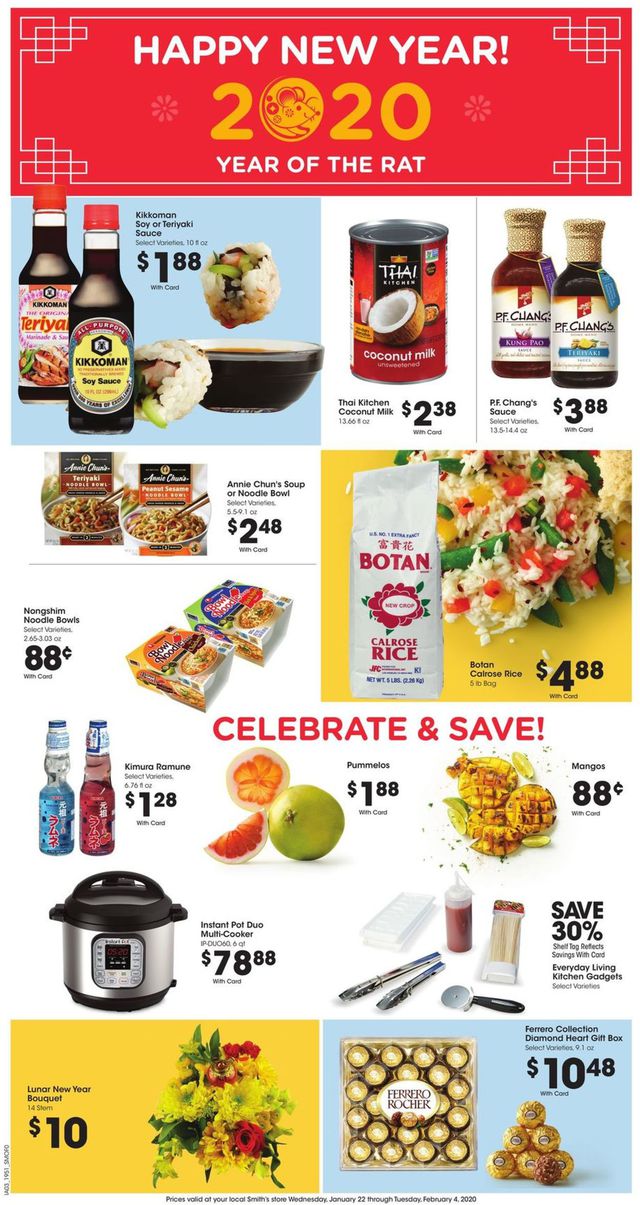 Smith's Ad from 01/29/2020
