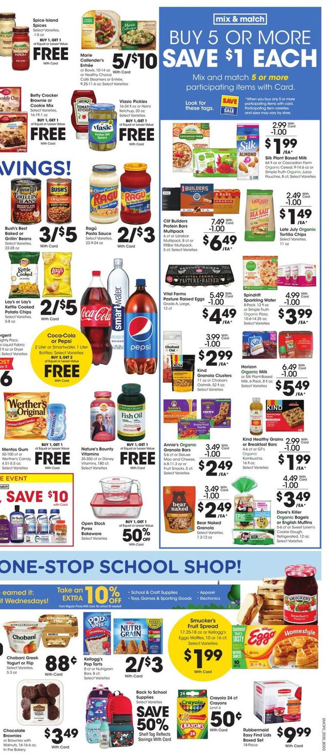 Smith's Ad from 08/26/2020