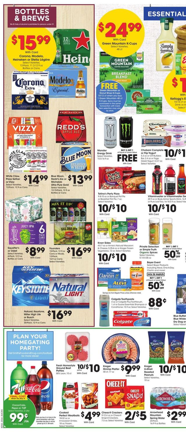 Smith's Ad from 09/23/2020