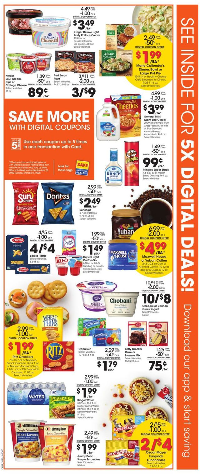 Smith's Ad from 09/30/2020