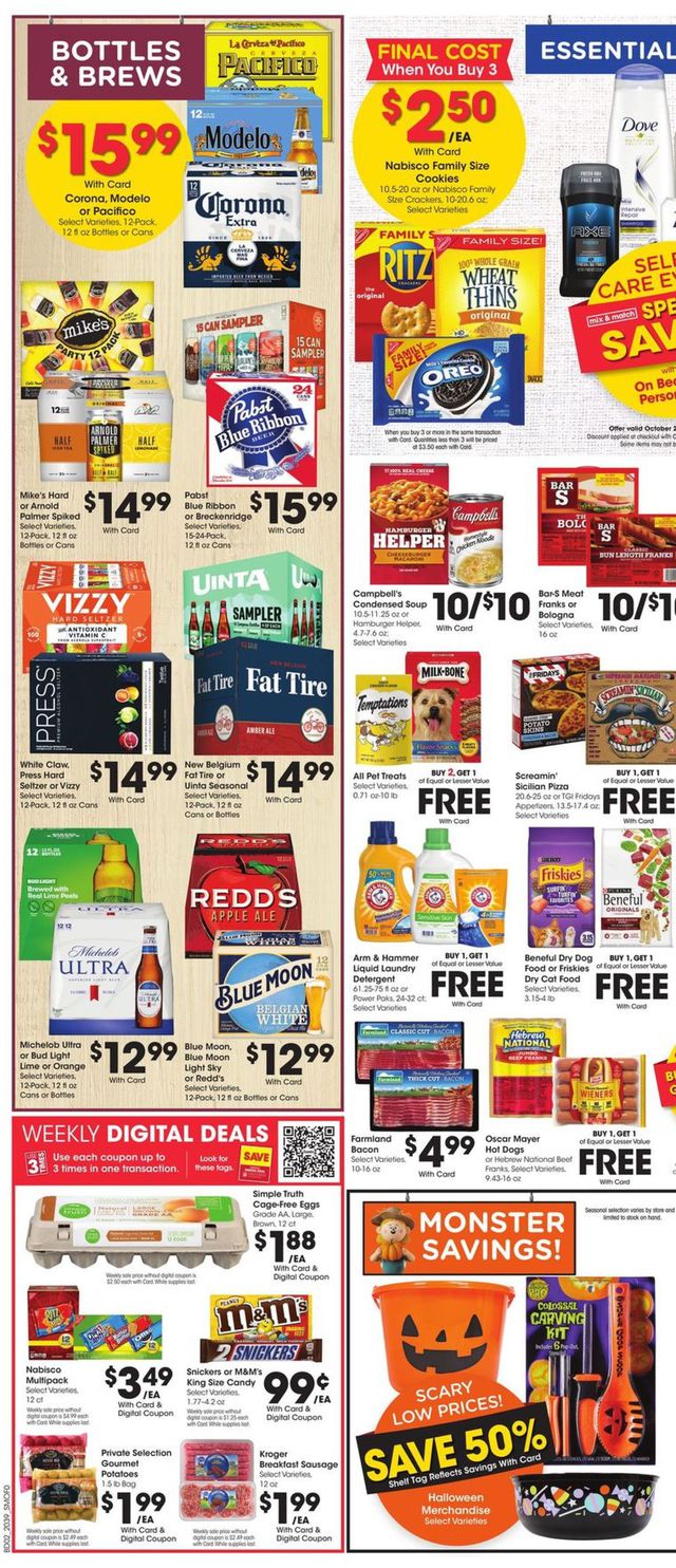 Smith's Ad from 10/28/2020