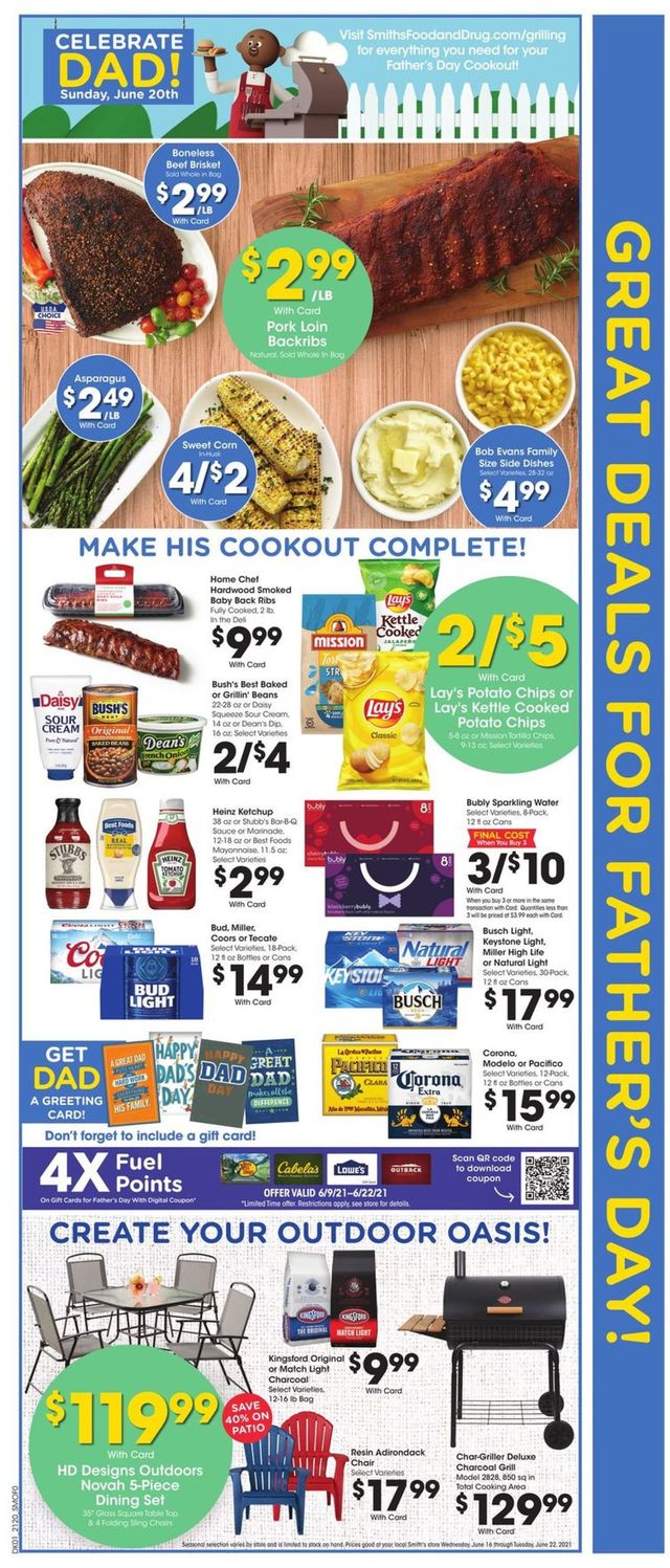 Smith's Ad from 06/16/2021
