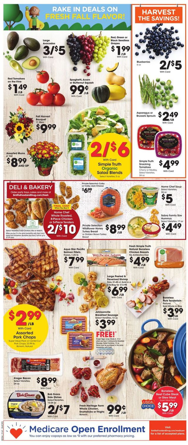 Smith's Ad from 11/10/2021