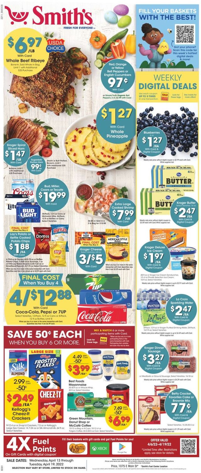 Smith's Ad from 04/13/2022