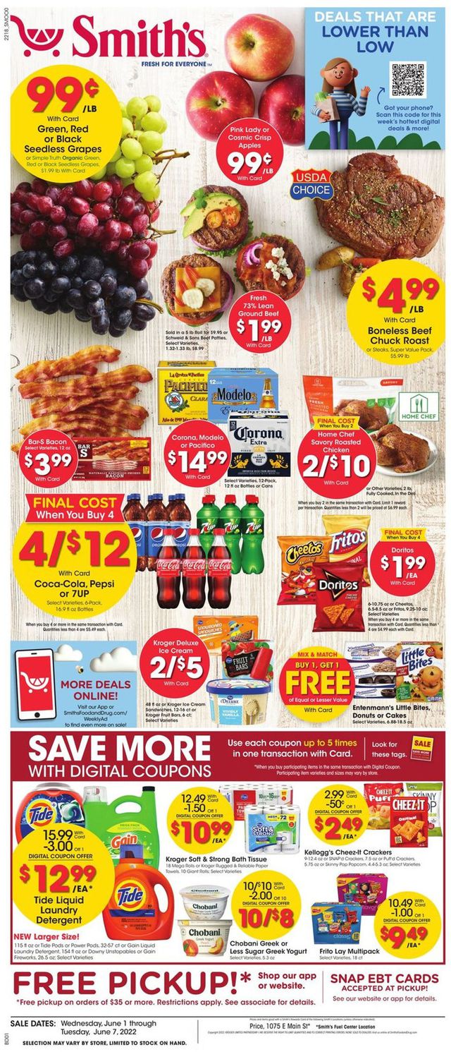 Smith's Ad from 06/01/2022