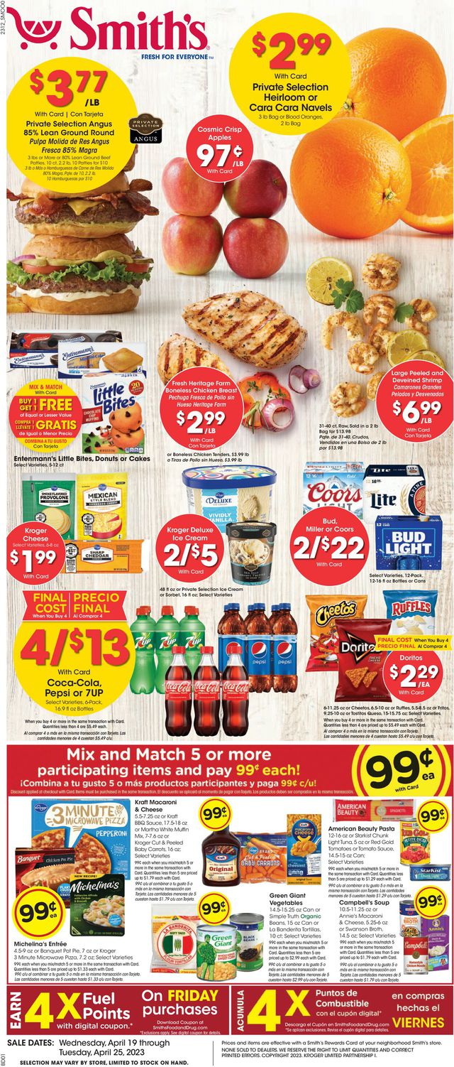 Smith's Ad from 04/19/2023
