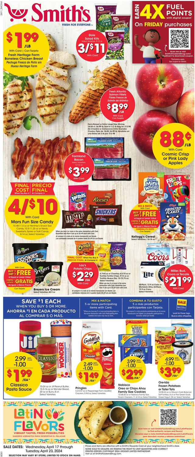 Smith's Ad from 04/17/2024
