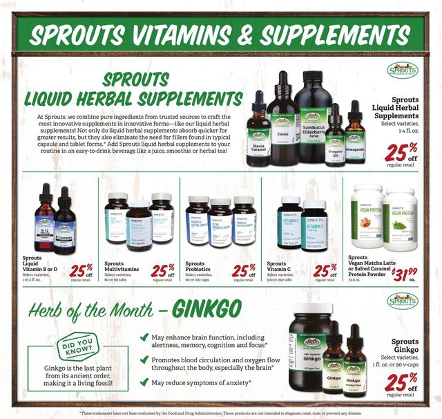 Sprouts Ad from 07/29/2020