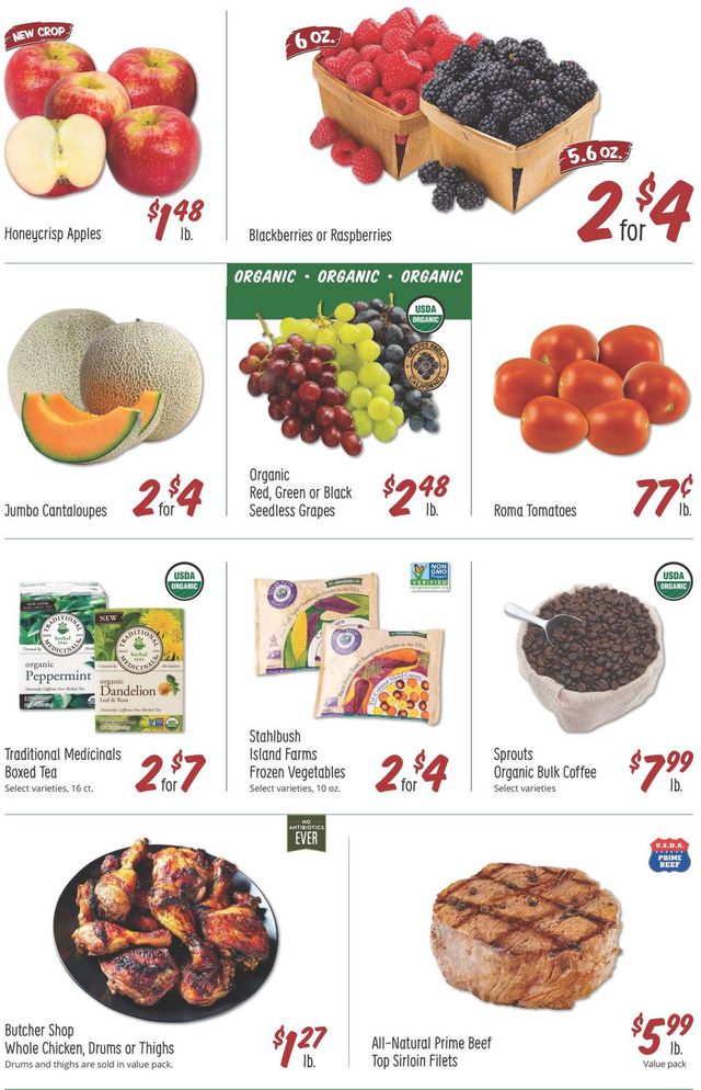 Sprouts Ad from 09/23/2020
