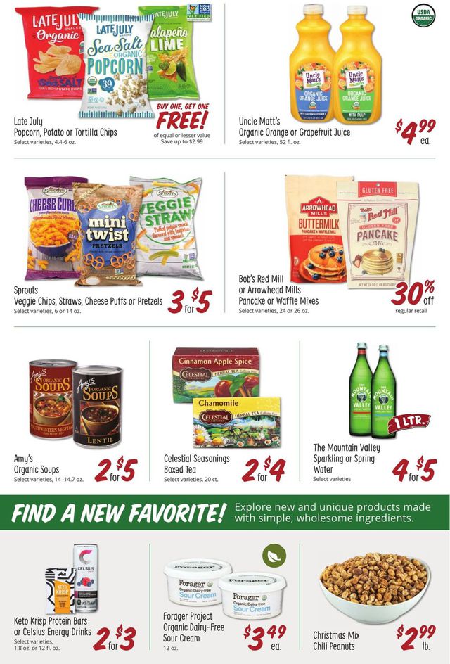Sprouts Ad from 12/26/2020