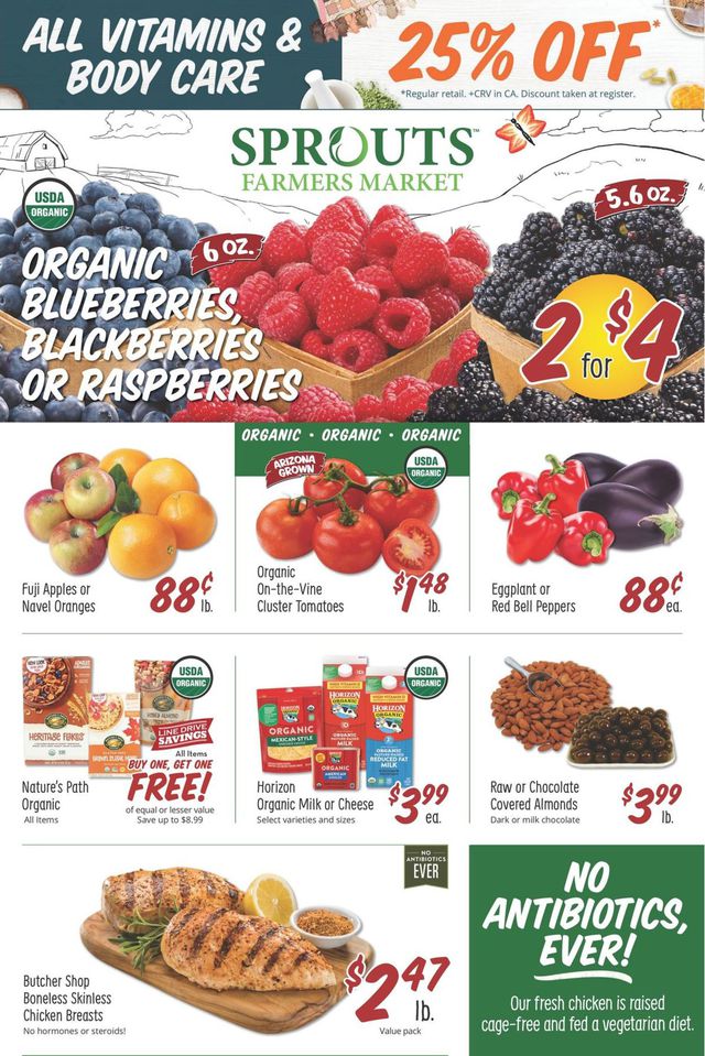 Sprouts Ad from 01/06/2021