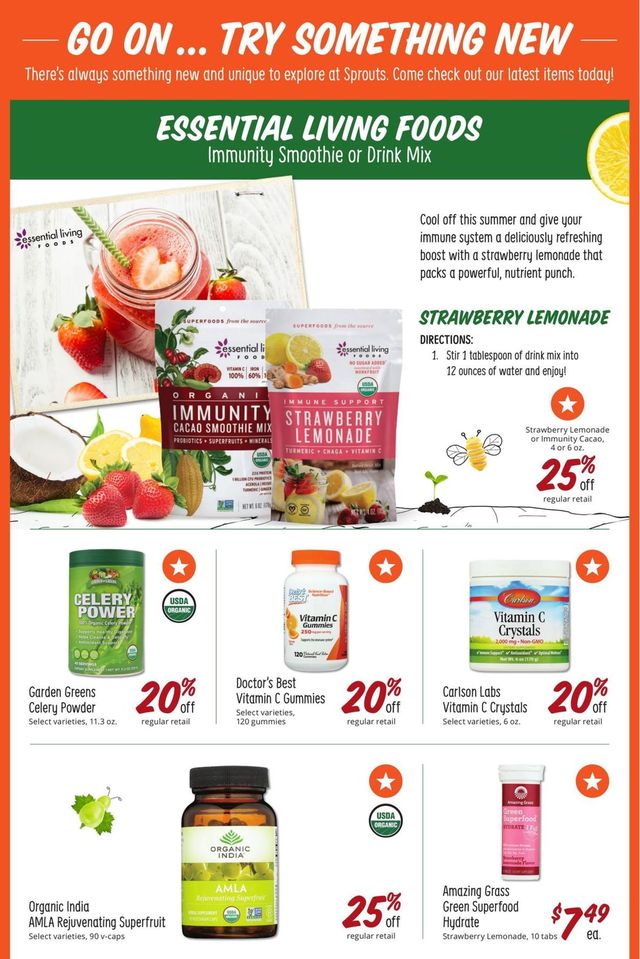 Sprouts Ad from 07/28/2021