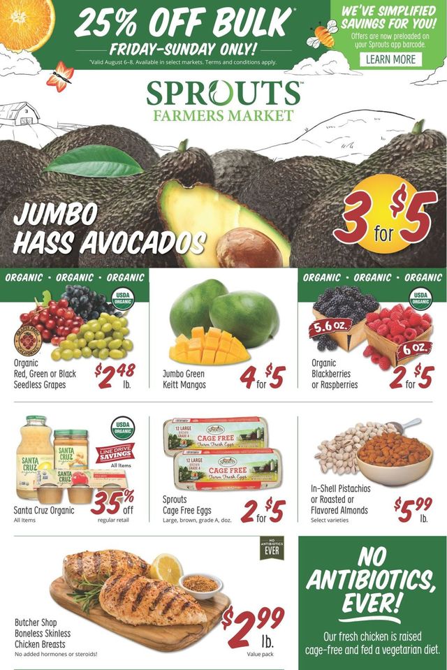 Sprouts Ad from 08/04/2021