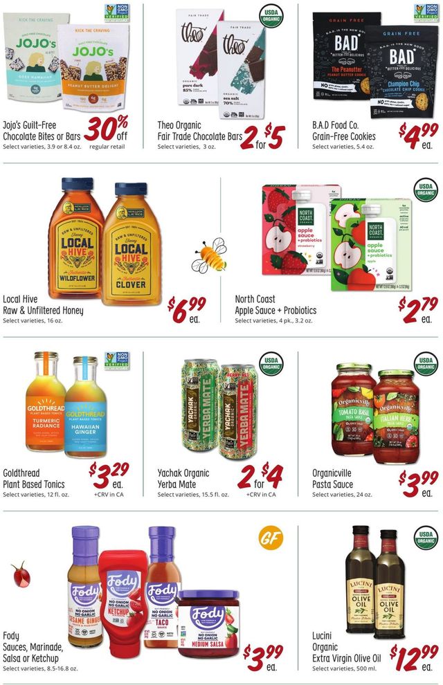Sprouts Ad from 08/25/2021