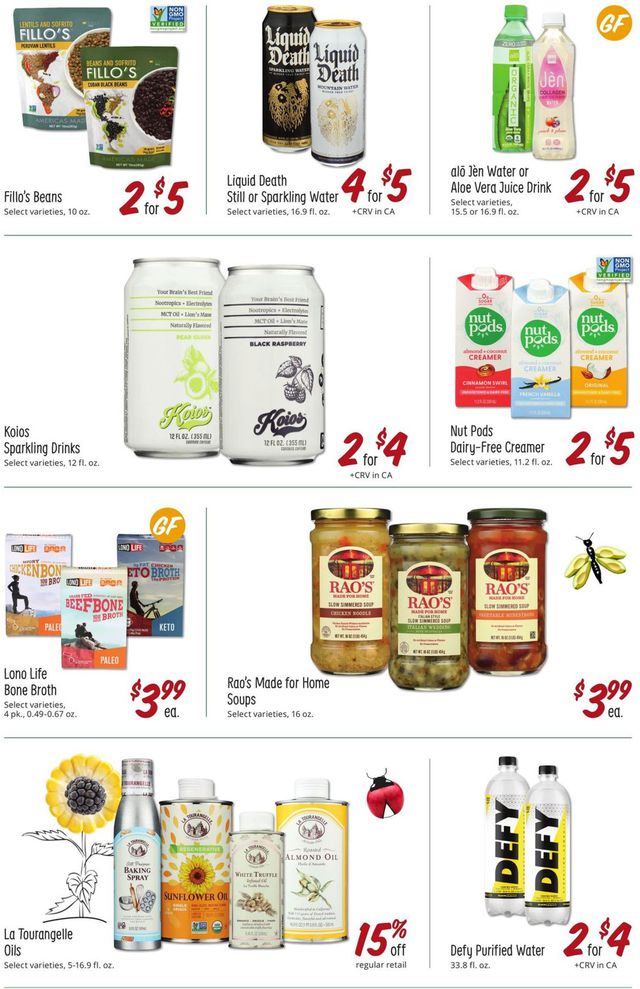 Sprouts Ad from 12/29/2021