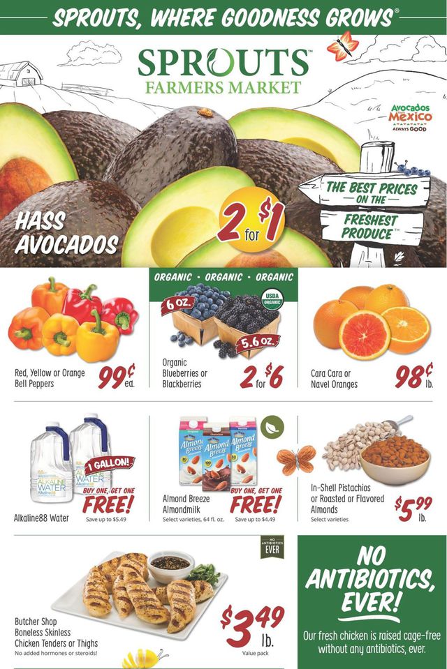 Sprouts Ad from 01/12/2022