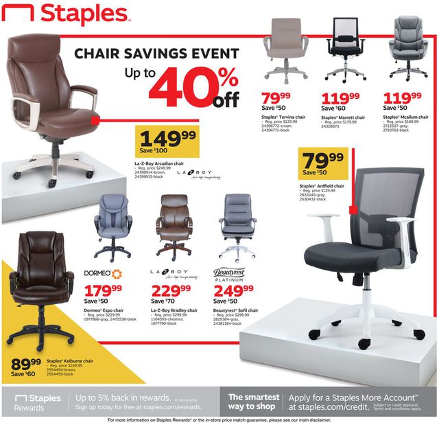 Staples Ad from 02/09/2020